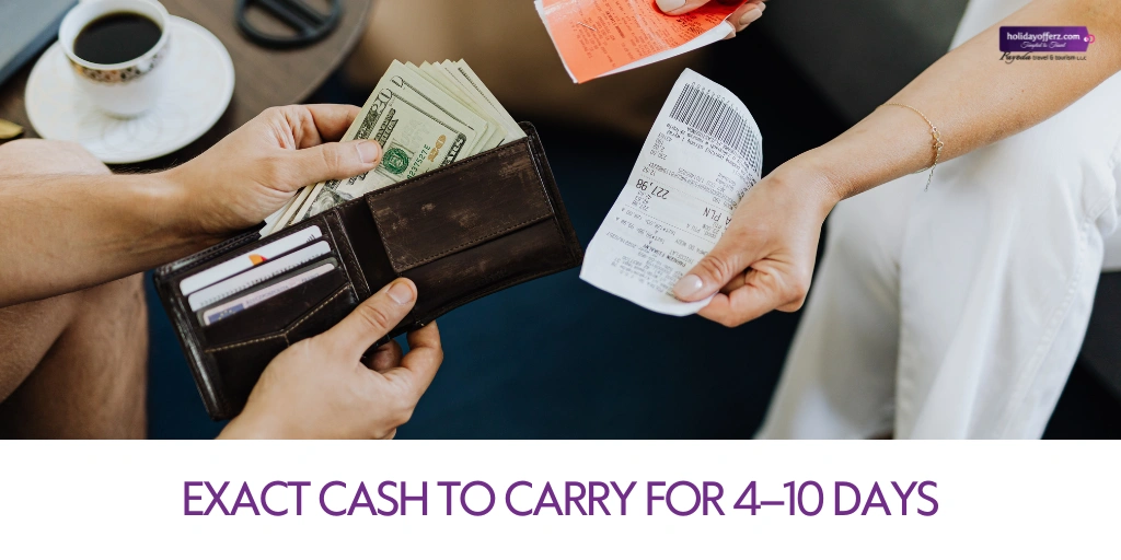 cash required for georgia trip india