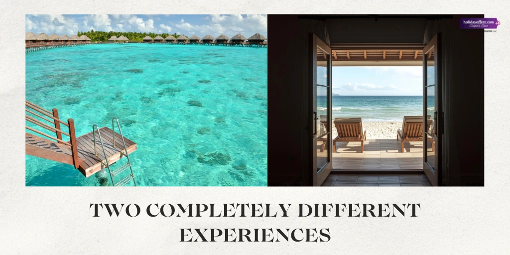 Maldives Water Villa vs Beach Villa in Maldives Experiences