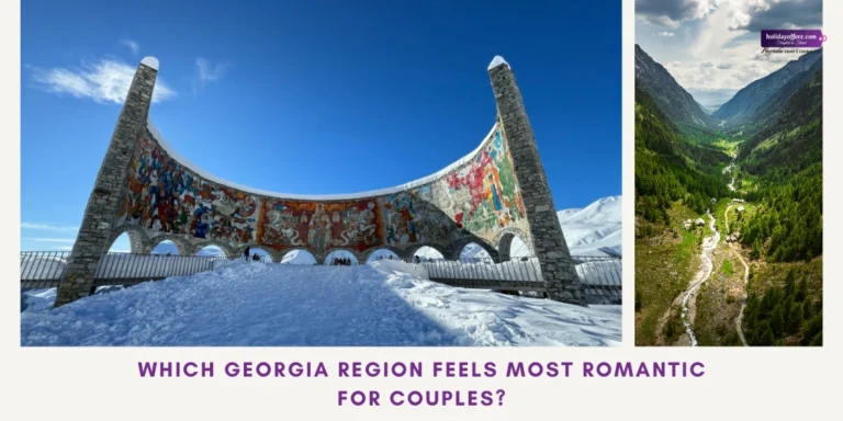 Best honeymoon region in georgia for indian couples