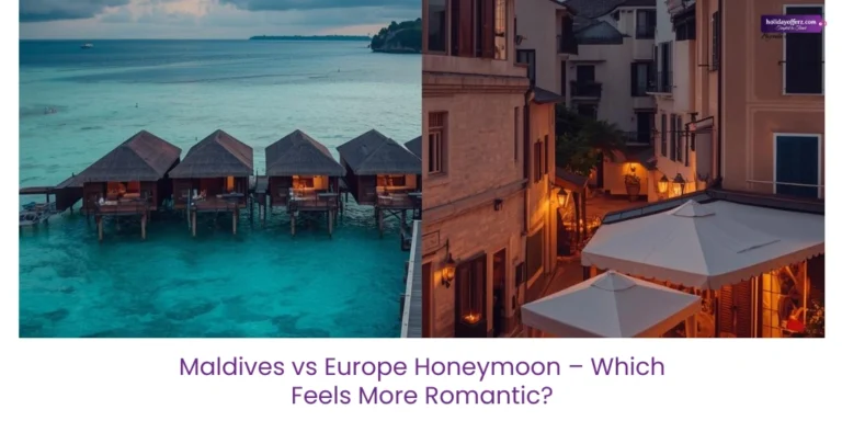 Maldives vs Bali for honeymoon tour from Dubai
